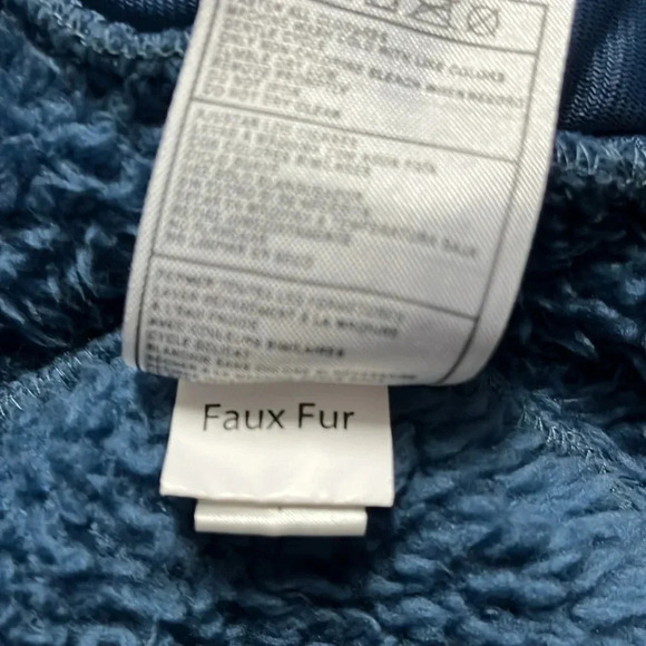 Reebok sherpa hoodie faux fur front pockets comfy small sherpa hoodie zip jacket - Picture 8 of 11